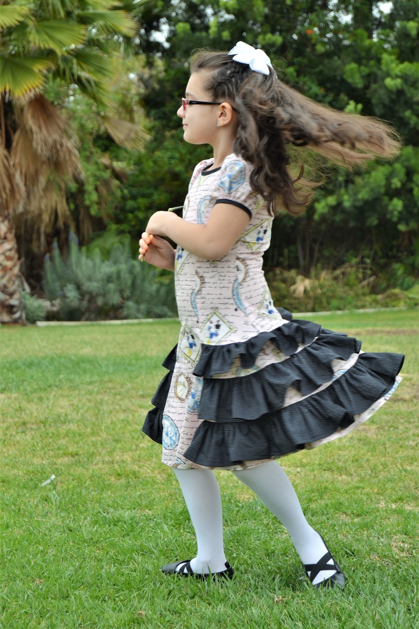 Suri S Girl S Sassy Dress Pdf Pattern