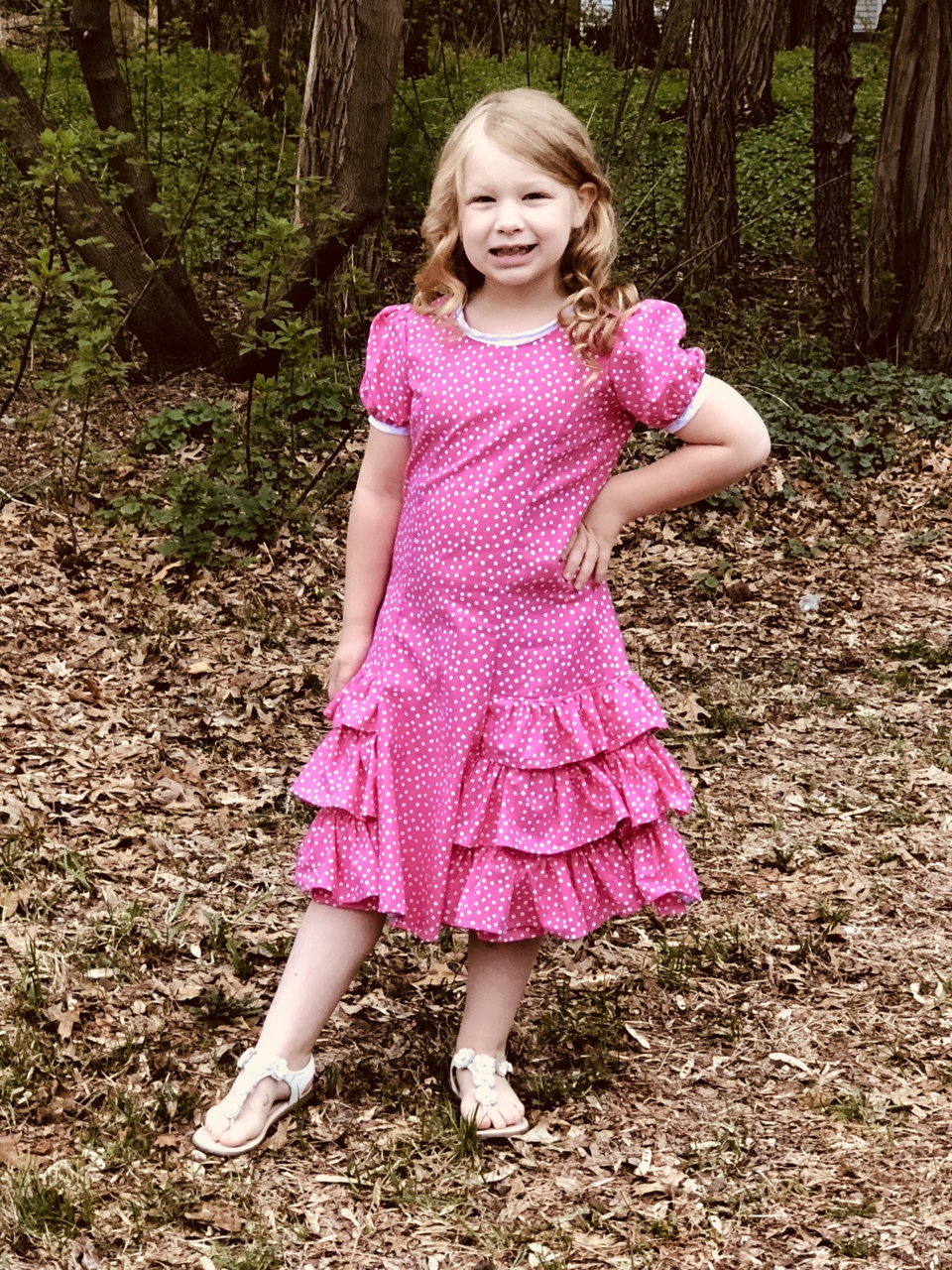Suri S Girl S Sassy Dress Pdf Pattern