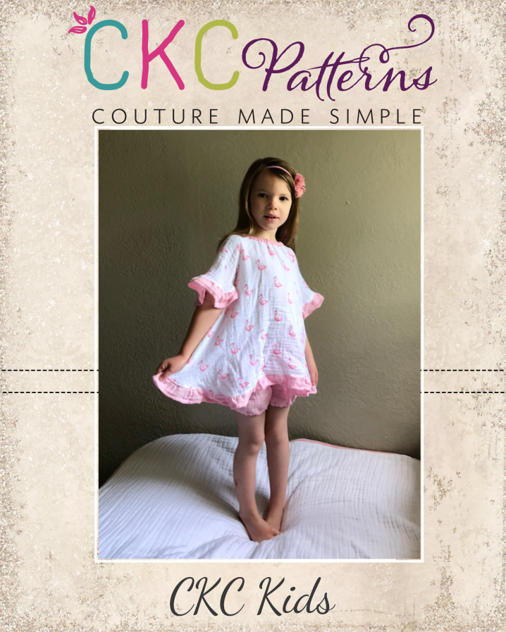 Lantana’s Pajama Set Sizes 2T to 14 Kids PDF Pattern