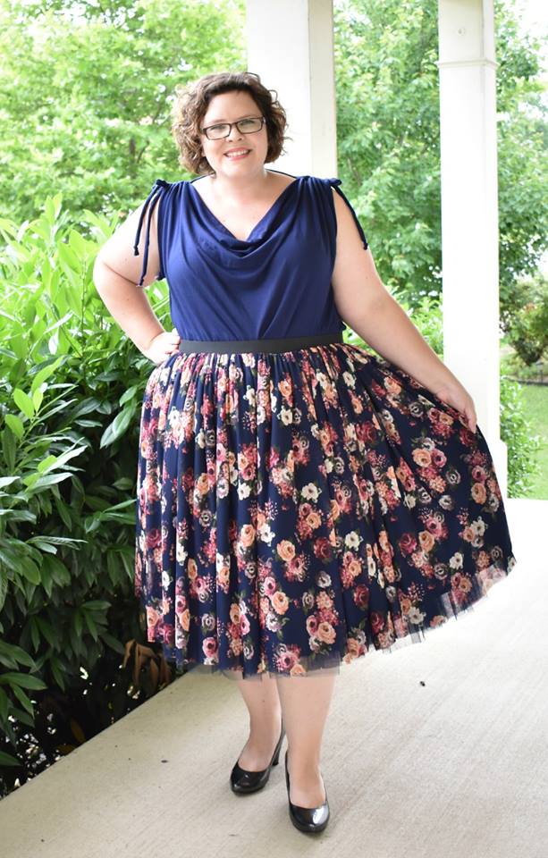 Plus size deals formal skirt