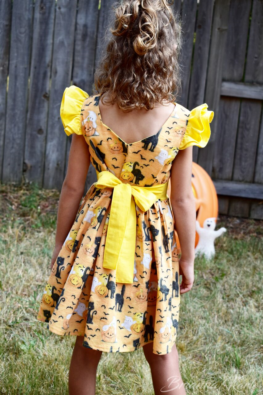 Jayne’s Joyous Slip-on Dress and Peplum Sizes 2T to 14 Kids PDF Pattern
