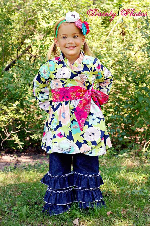 Willow's Wrap Jacket Sizes NB to 15/16 Kids and Dolls PDF Pattern