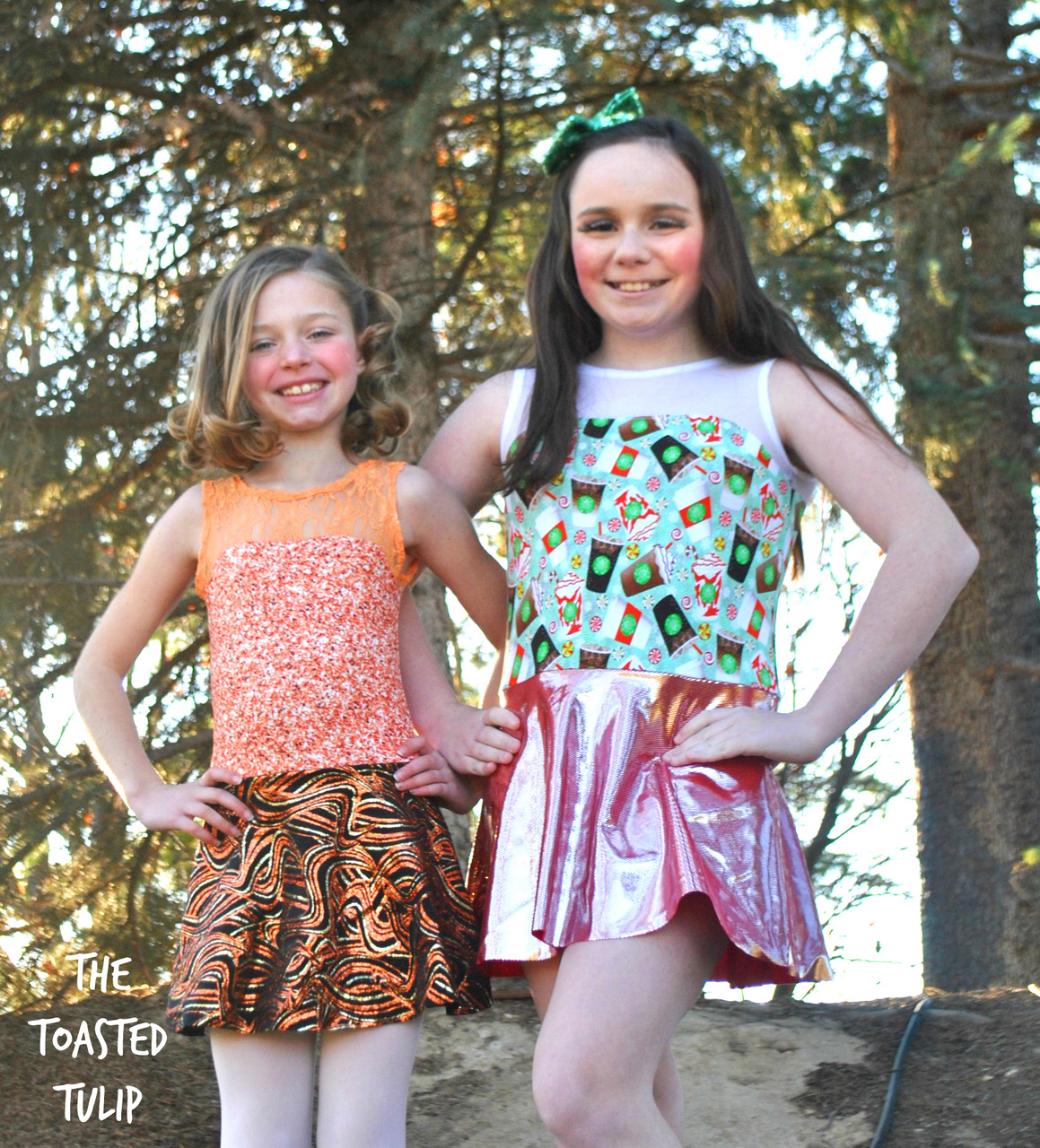 Monarch's Transition Dress Sizes 2T to 14 Kids PDF Pattern