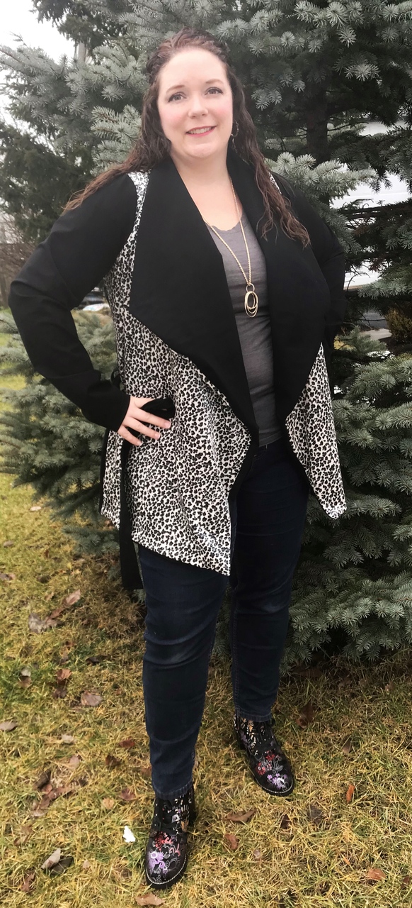 Kiara's Lantern Sleeve Cardigan Sizes XXS to 3X Adults PDF Pattern