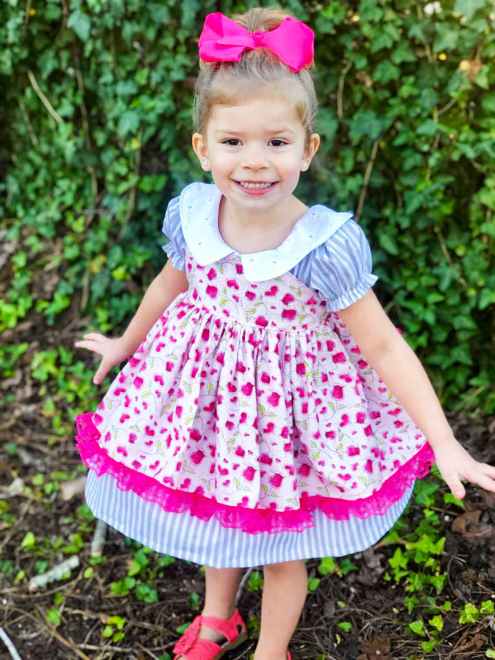 Bellevue Dress PDF Sewing Pattern Including Sizes 12 Months 