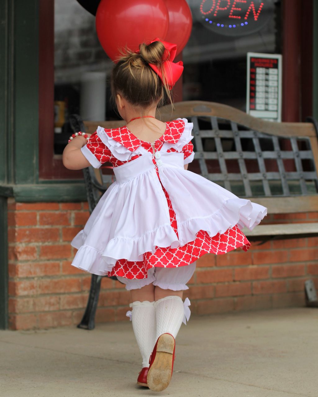 Marlowe's Vintage Dress and Pinafore Sizes NB to 14 Kids PDF Pattern