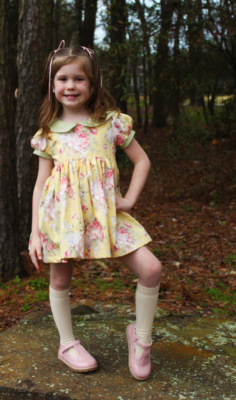 Marlowe's Vintage Dress and Pinafore sizes NB to 14 Girls PDF Pattern