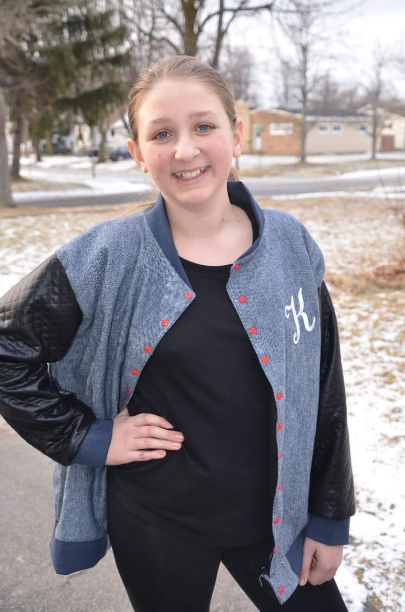Brock S Letterman Jacket Sizes Xxs To 4x Adults Pdf Pattern