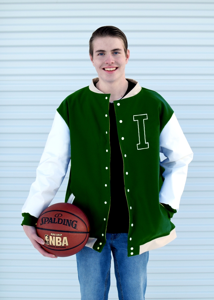Brock's Letterman Jacket sizes XXS to 