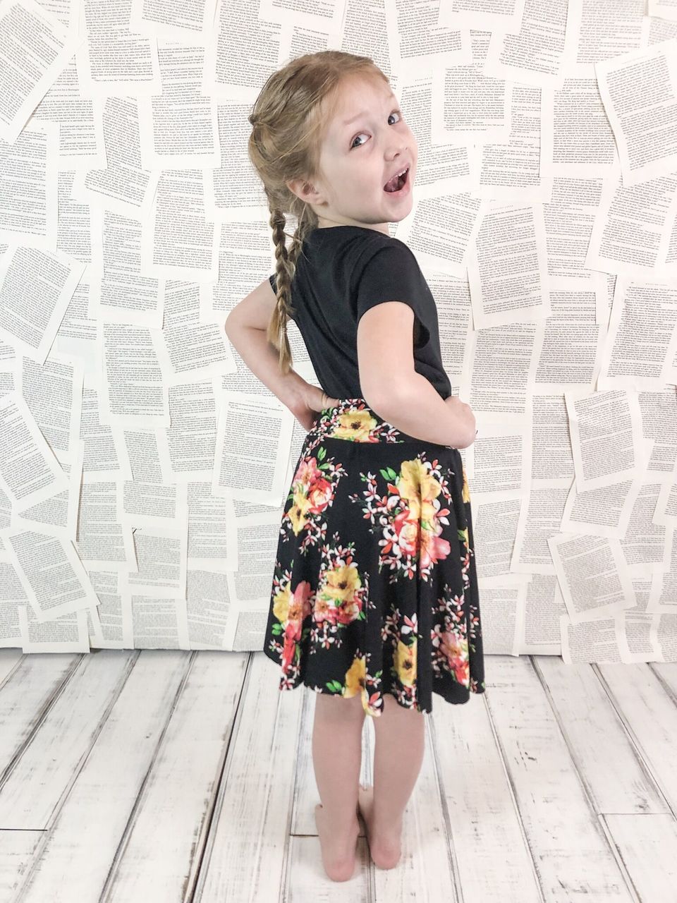 Duchess S Knit Circle Skirt Sizes 2t To 14 Kids Pdf Pattern