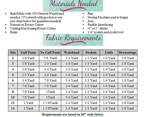 2t Size Chart