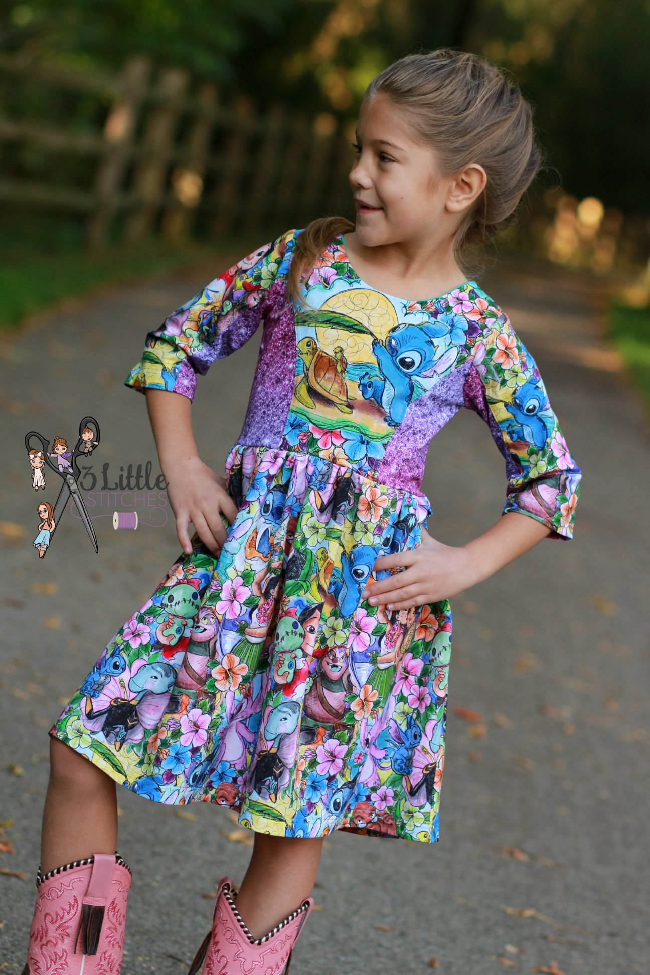 Arwen's Kid Ren Faire Set Sizes 2T to 14 Kids PDF Pattern