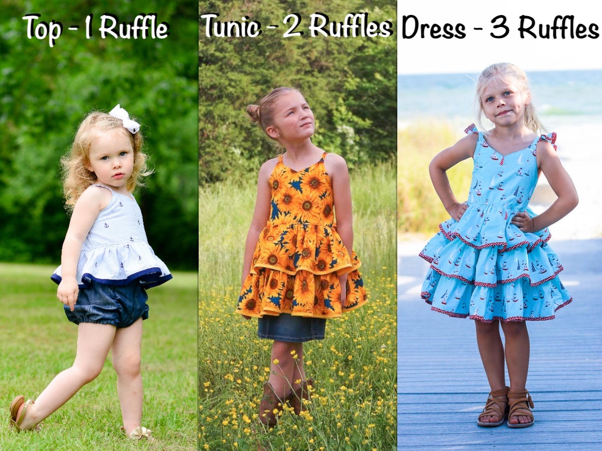 Arwen's Kid Ren Faire Set Sizes 2T to 14 Kids PDF Pattern