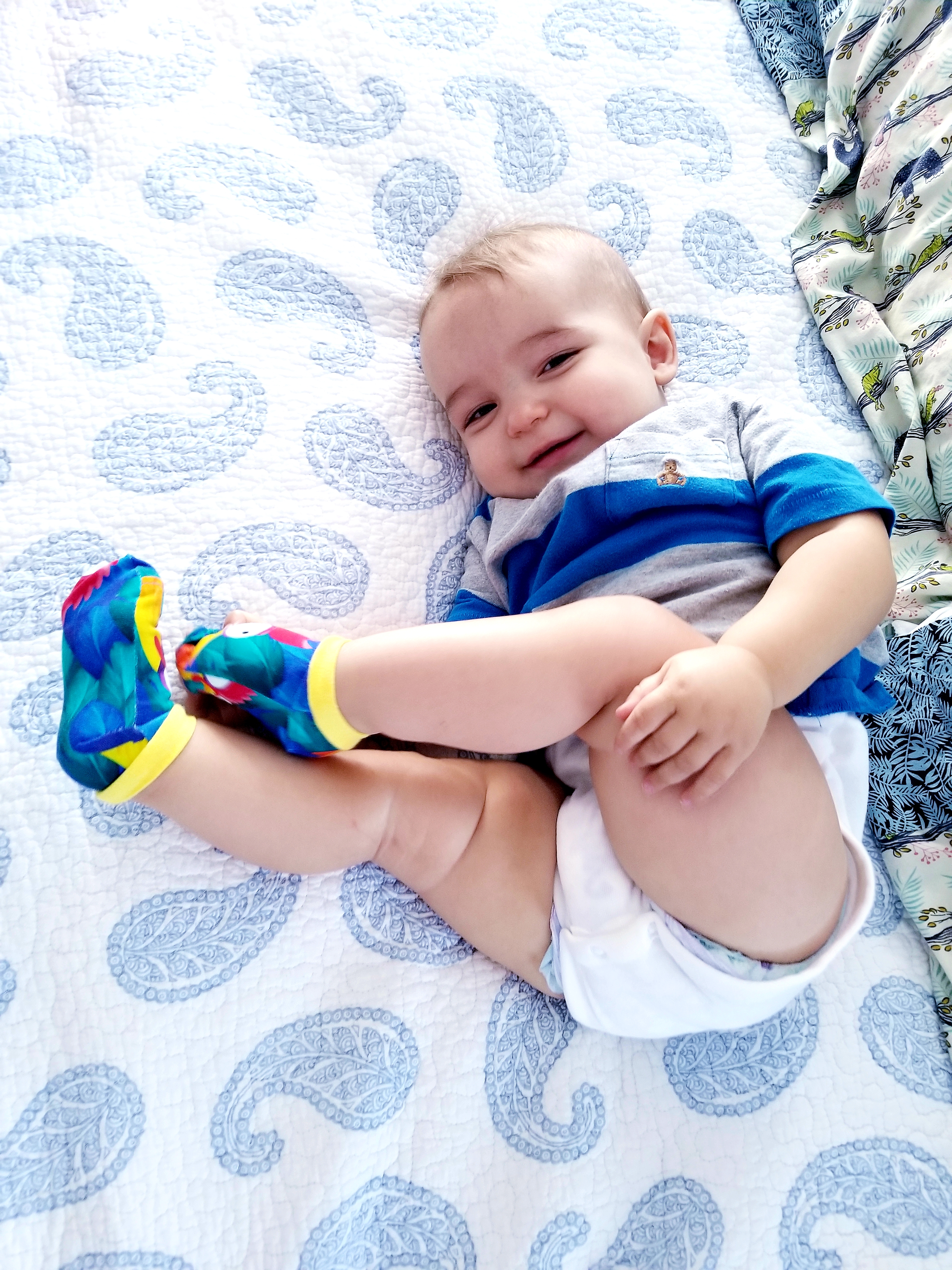 Bobby’s Scrap Busting Sock 19 Shoe Sizes Baby - Kids PDF Pattern