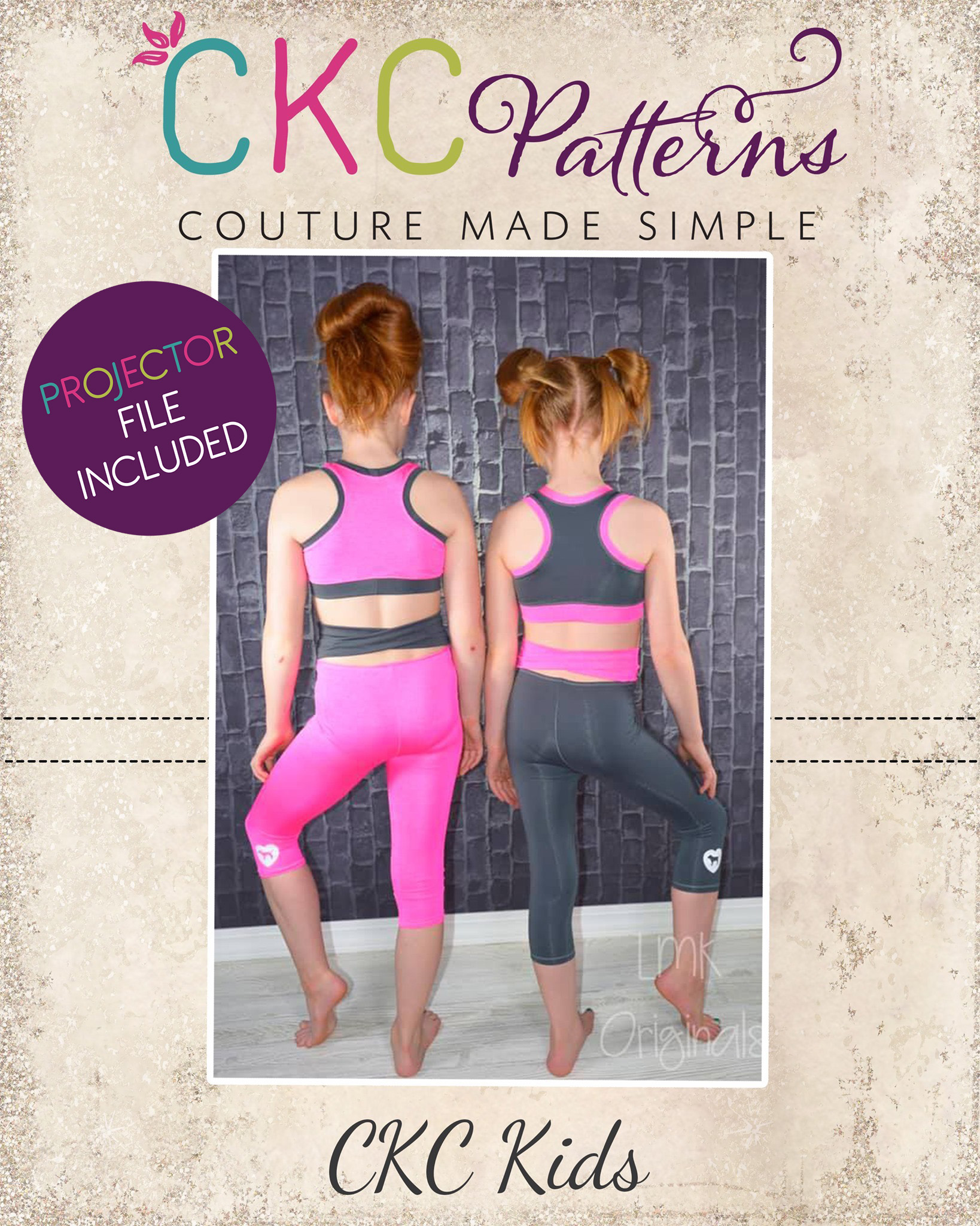 Boulder Leggings PDF Sewing Pattern, Including Sizes 12 Months 14 Years,  Activewear Pattern for Children 