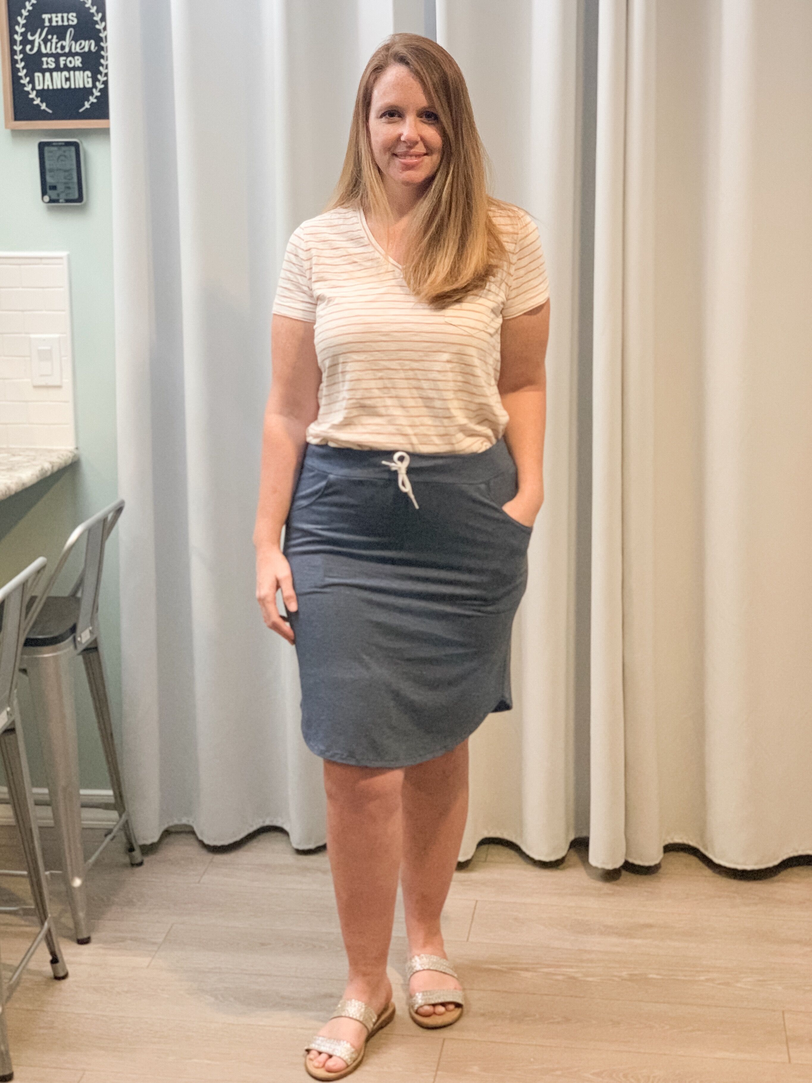 Olsen's Straight & Curved Hem Skirt Sizes XXS to 3X Adults PDF Pattern
