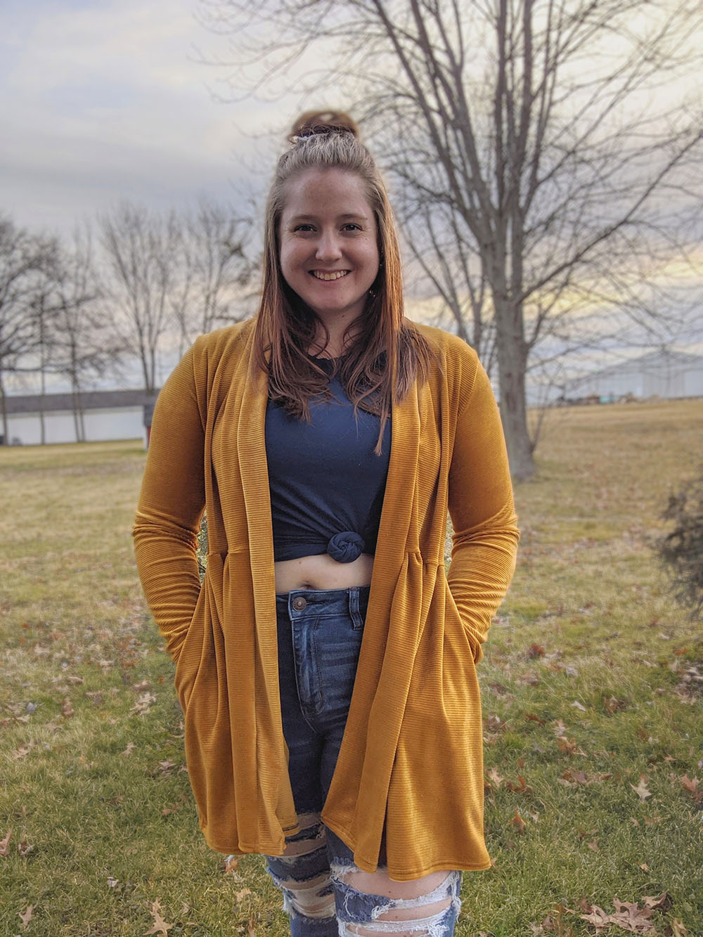 Swing Cardigan Sizes XXS to 3X Adults 
