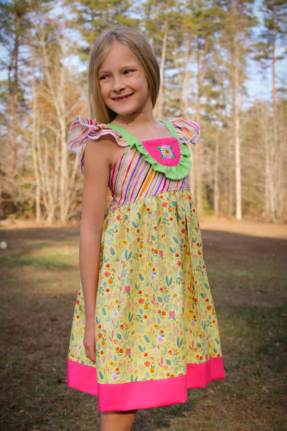 Ashlynn's Dress Sizes NB to 14 Kids PDF Pattern