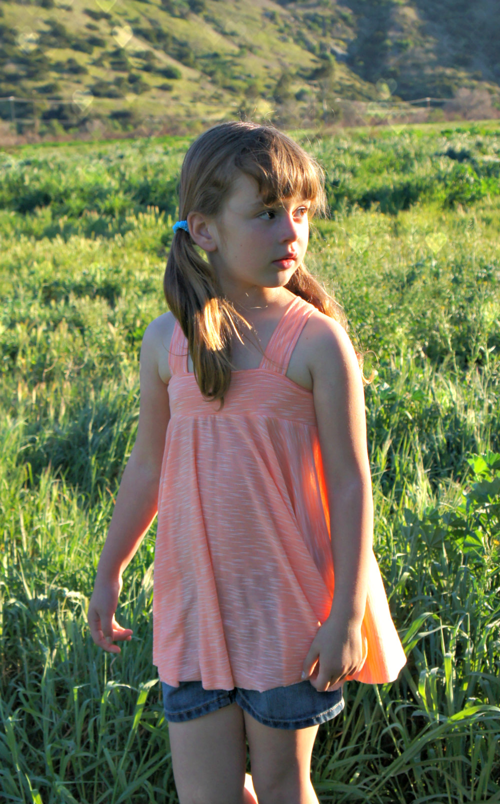 Sunflower's Swing Top, Tunic, and Dress Sizes 2T to 14 Kids PDF Pattern