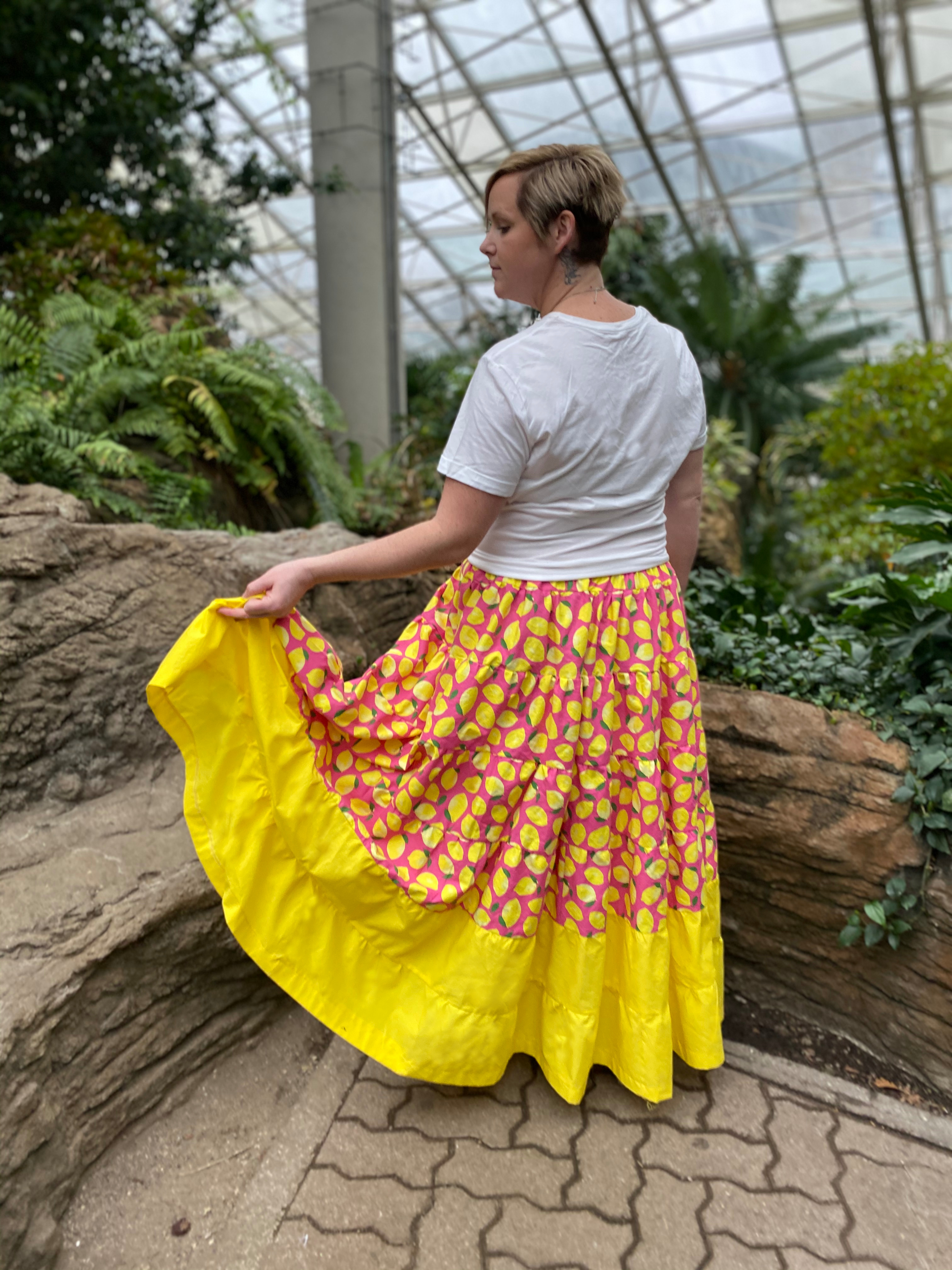 Prism Rainbow Skirt Sizes XXS to 4X Adults PDF Pattern