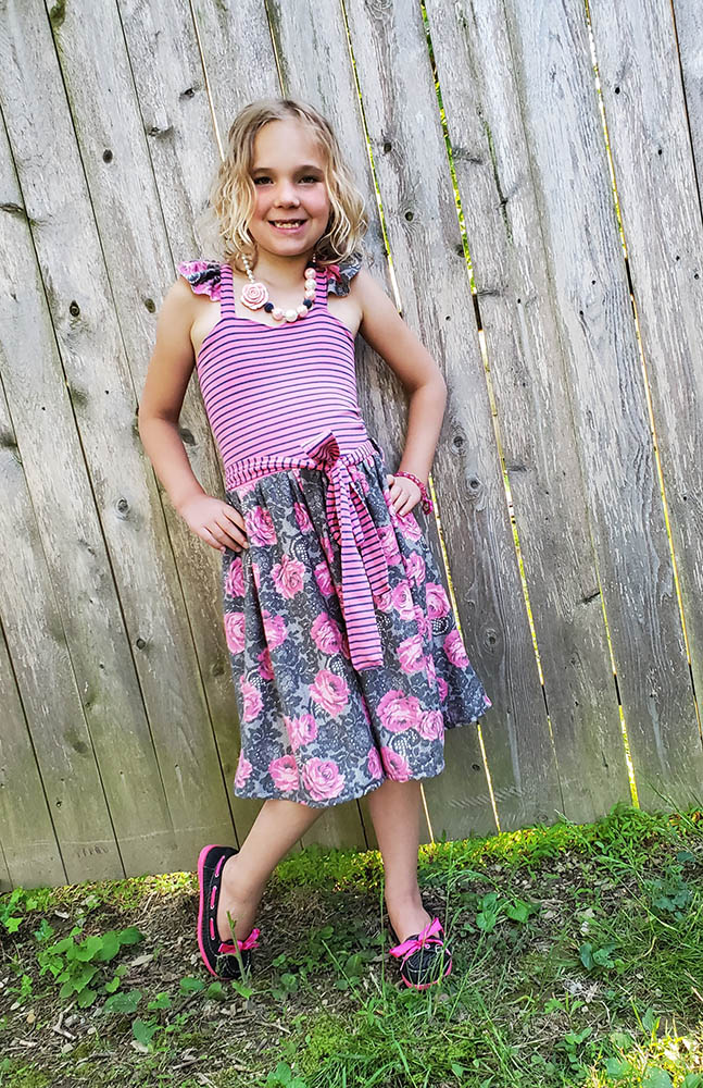 Liberty's Culottes Romper Sizes 2T to 14 Kids PDF Pattern