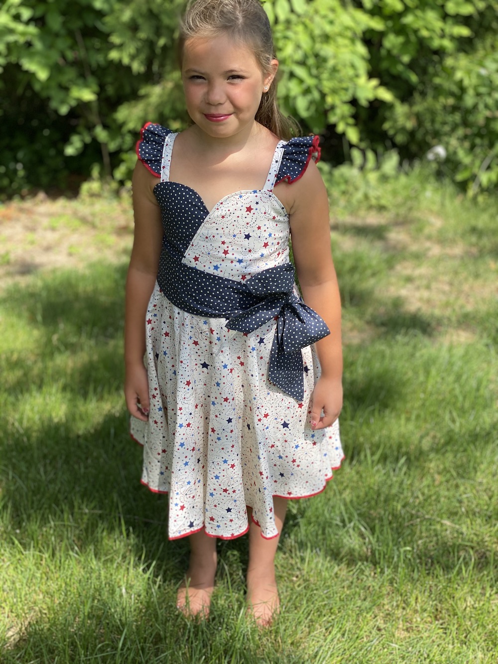Alma's Adorable Dress Sizes 2T to 14 Kids PDF Pattern