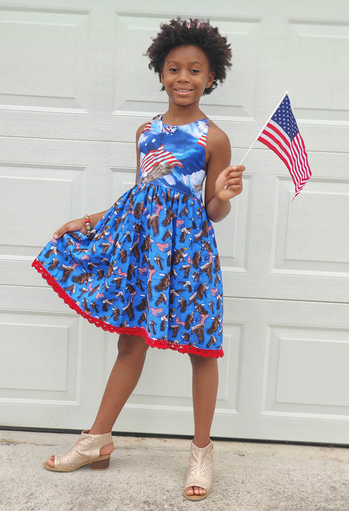 Centennial's Open Back Dress and Maxi 2T to 14 Kids PDF Pattern