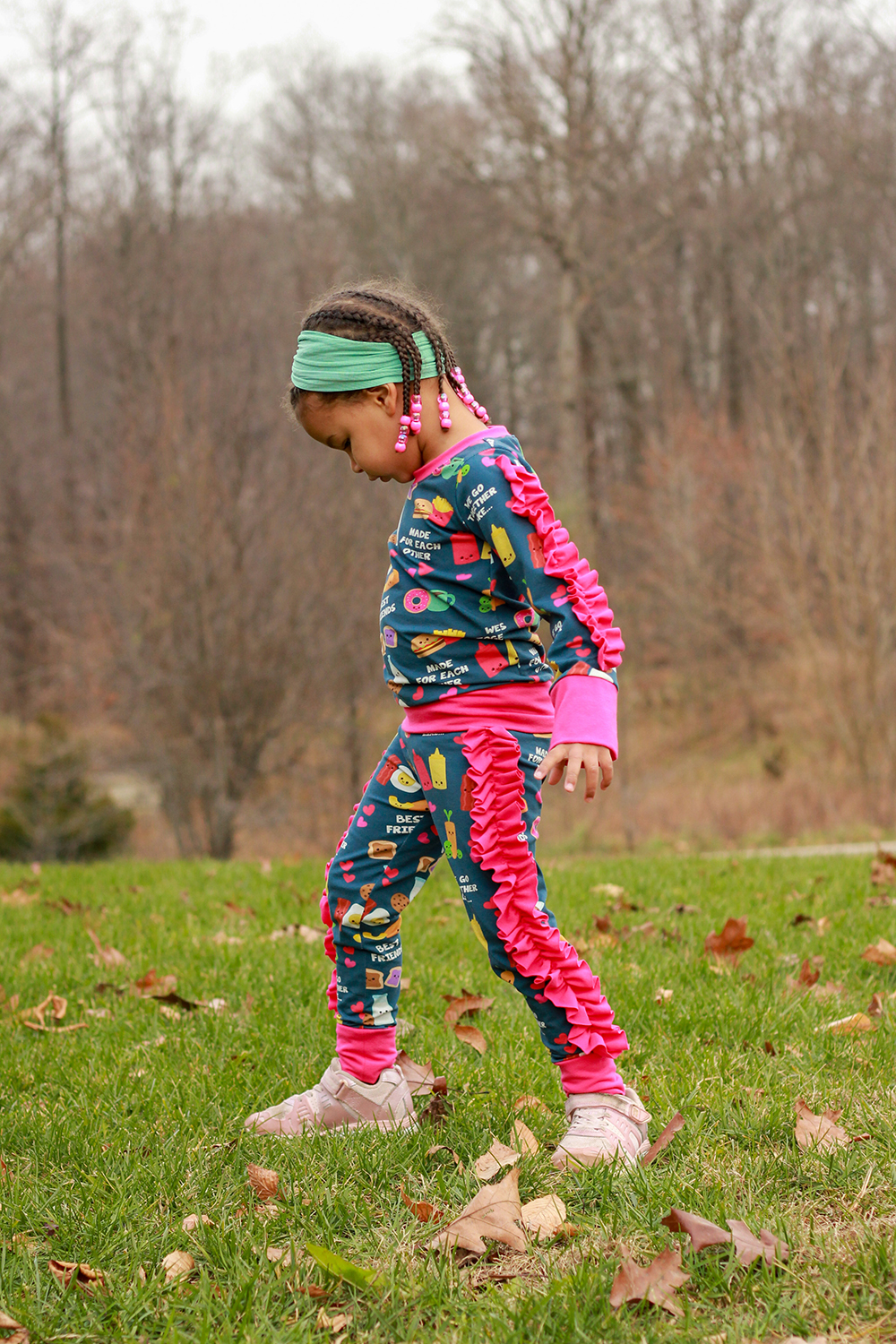 Jaffle’s Jogging Suit Set Size 2T to 14 Kids PDF Pattern