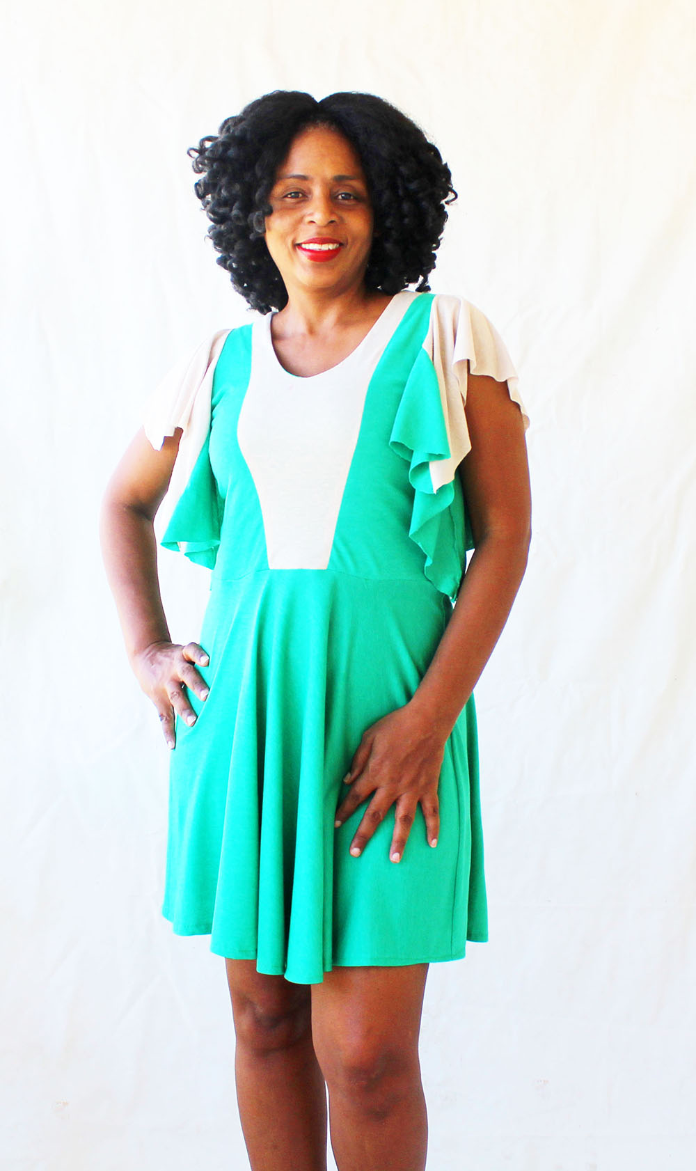 Fiji's Firefly Sleeve Dress Sizes XXS to 3X Adults PDF Pattern