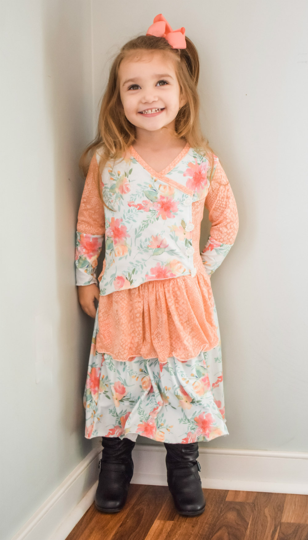 Denmark's Top & Dress Sizes 2T to 14 Kids PDF Pattern