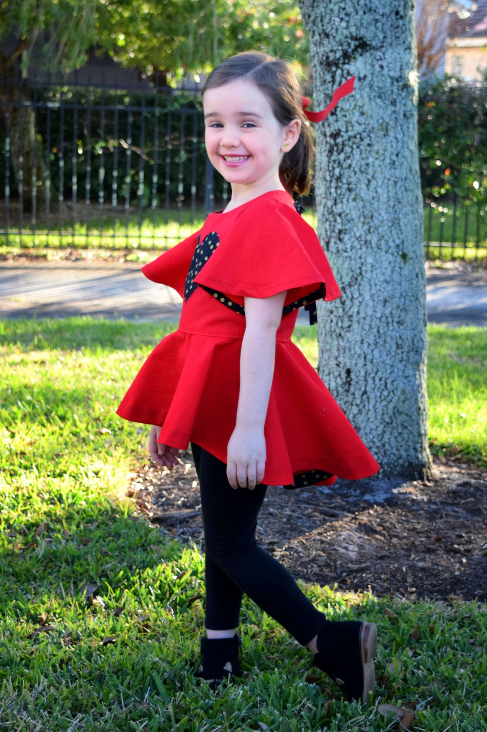 Dorothy's Reverse Appliqué Top and Dress Sizes 2T to 14 Kids PDF Pattern