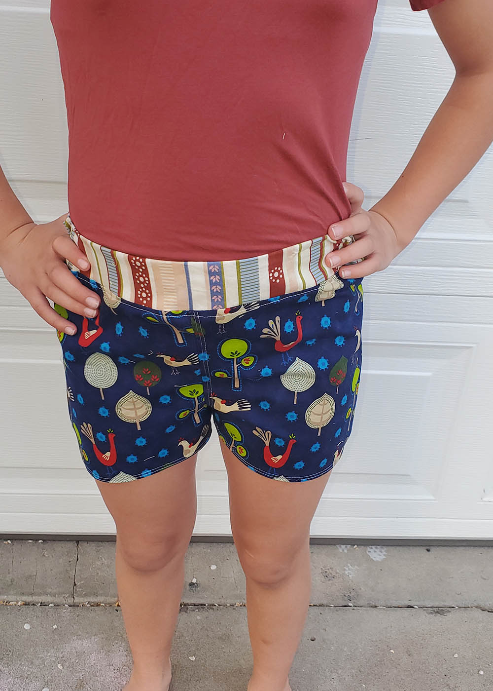 Hot Pants Sizes 2T to 14 Kids PDF Pattern