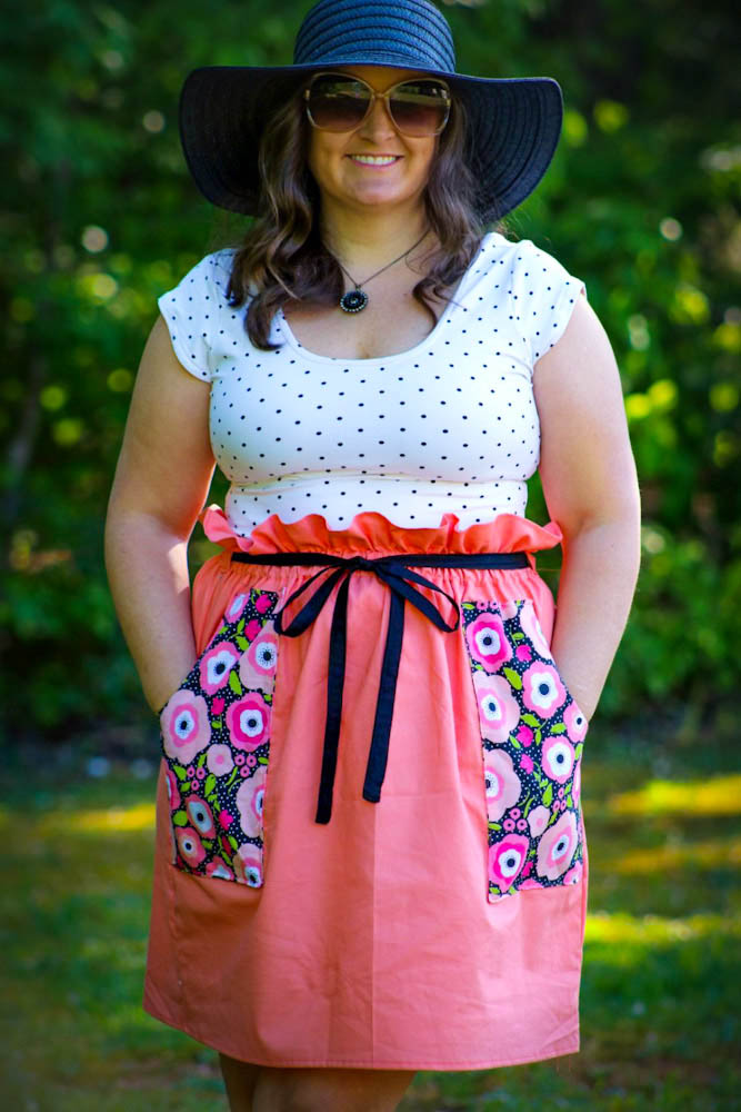 Cute Black Knit Skirt - High-Waisted Skirt - Black Circle Skirt