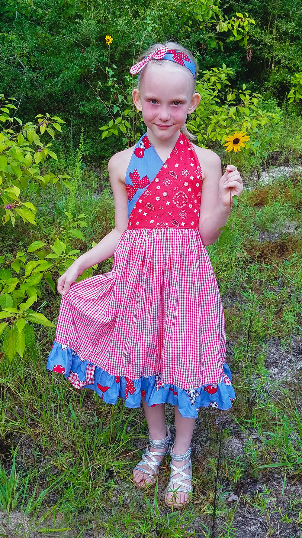 Marie's Little Ruffle Dress Sizes 2T to 14 Kids PDF Pattern