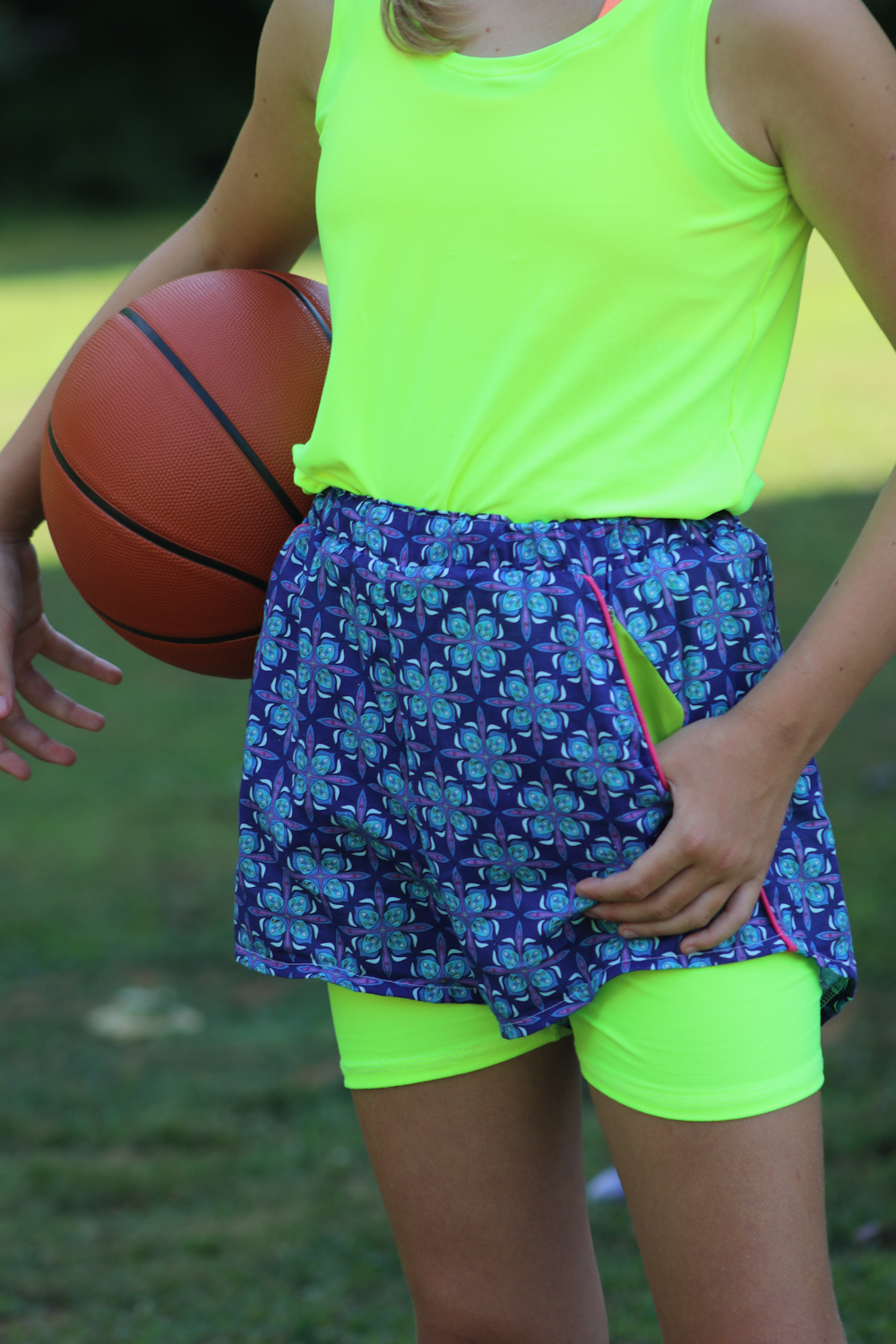 Priya's 2-in-1 Athletic Shorts Sizes 2T to 14 Kids PDF Pattern