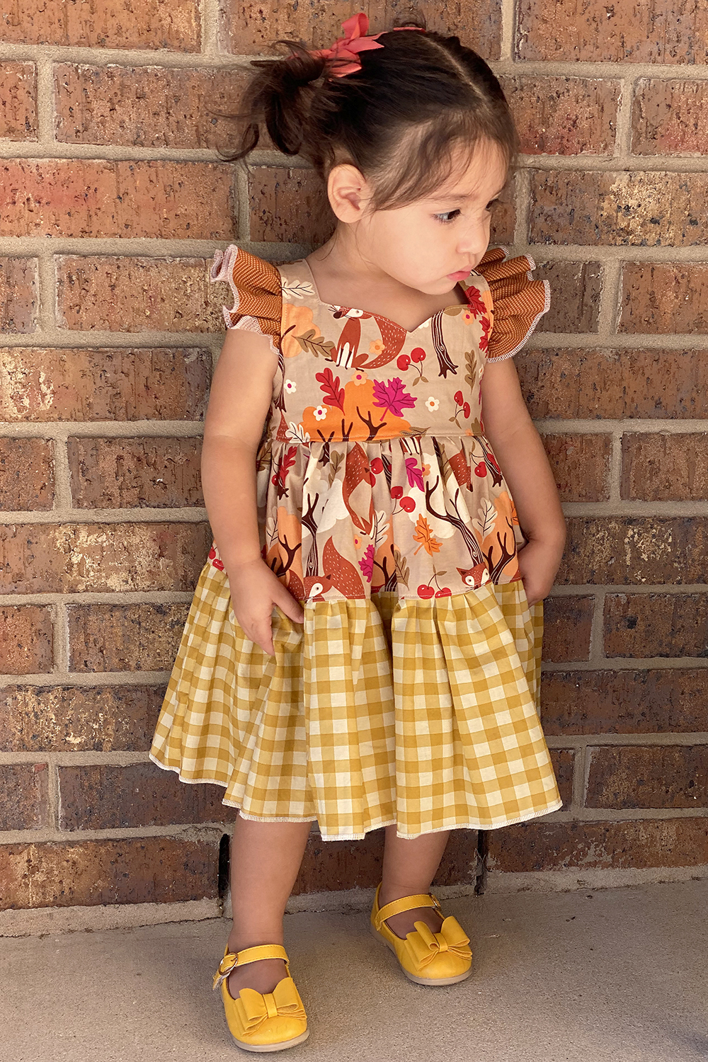Gardenia's Tiered Dress Sizes NB to 14 Kids PDF Pattern