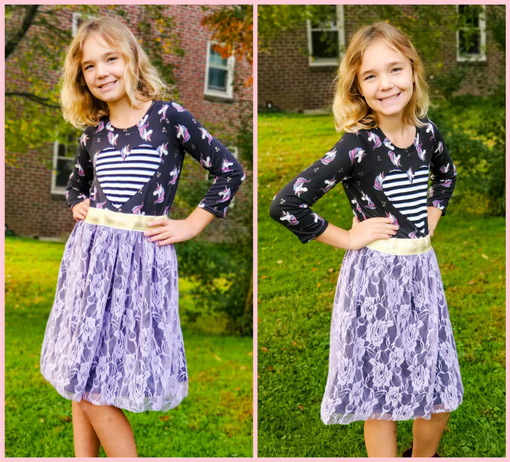 Kenlie's Elastic Waist Dress, Top, and Maxi Sizes 2T to 14 Kids PDF Pattern