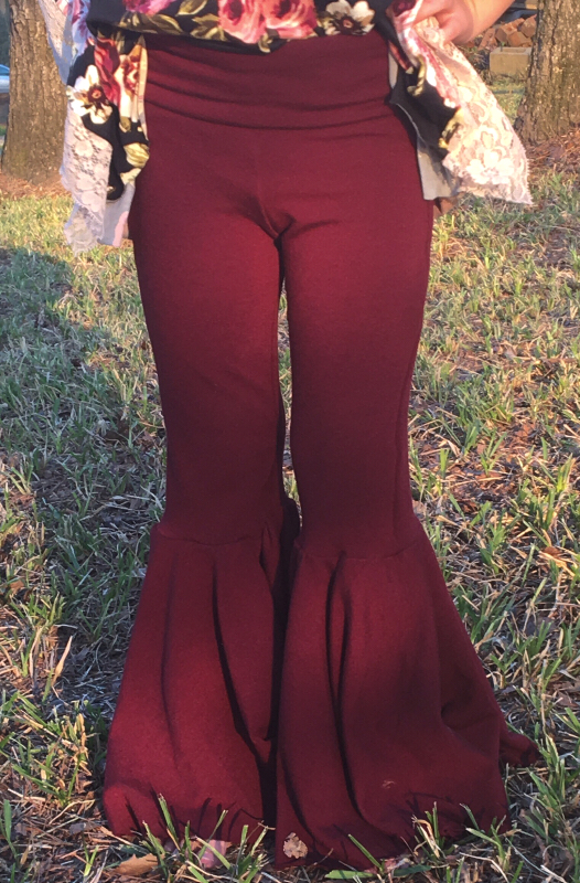 leggings with bell bottoms