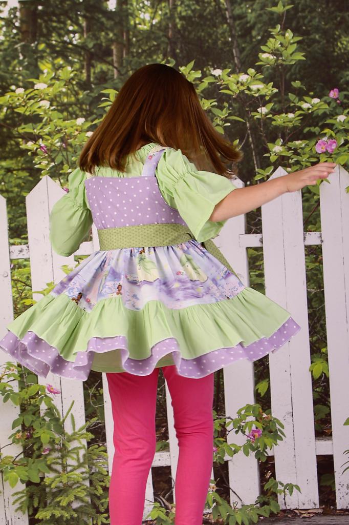 Kadence's Knot Top and Dress Sizes NB to 8 Kids and Dolls PDF Pattern