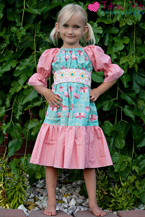 Malyn's Pretty Peasant Dress Sizes NB 