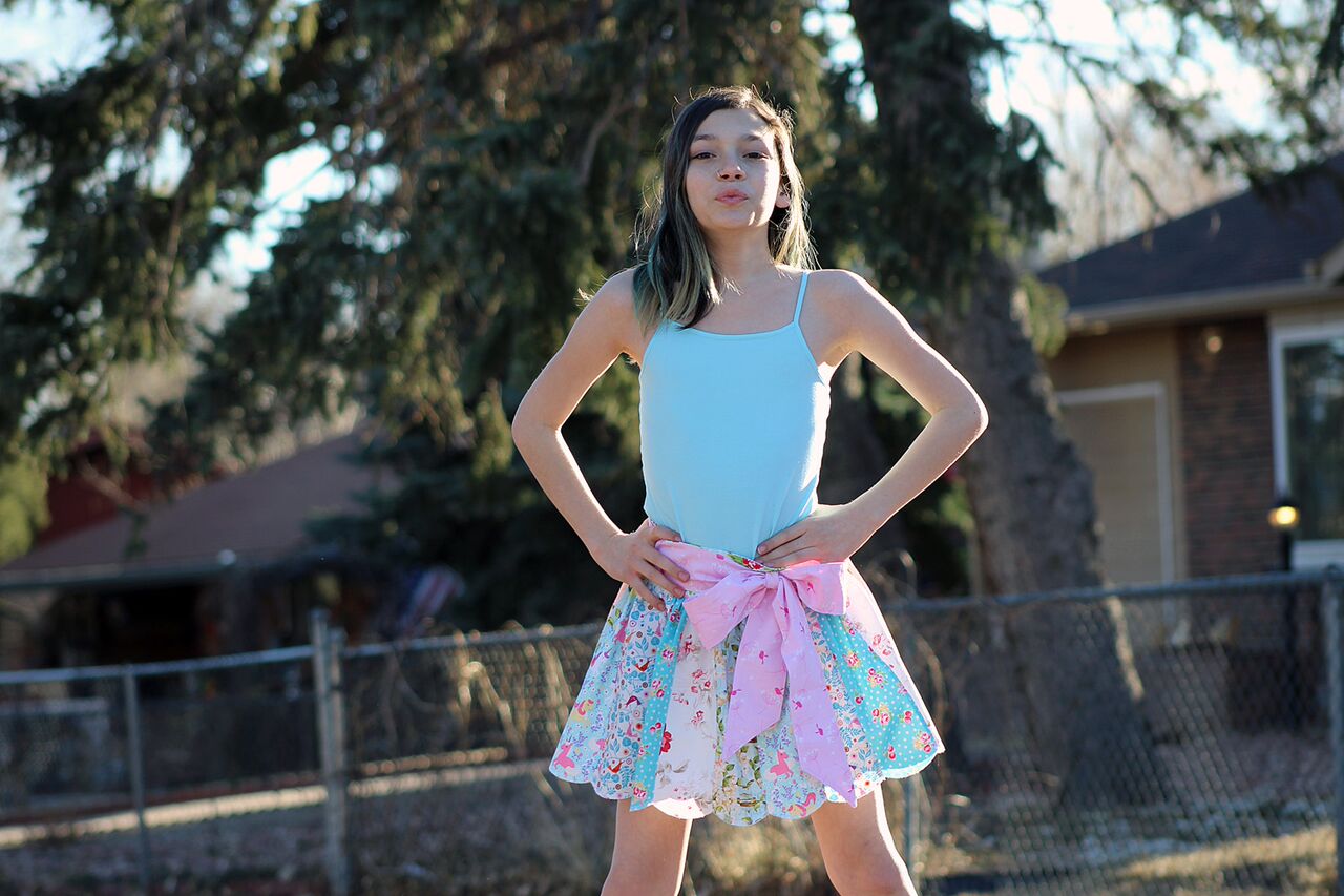 Kataleya's Scalloped Skirt Sizes NB to 14 Kids PDF Pattern