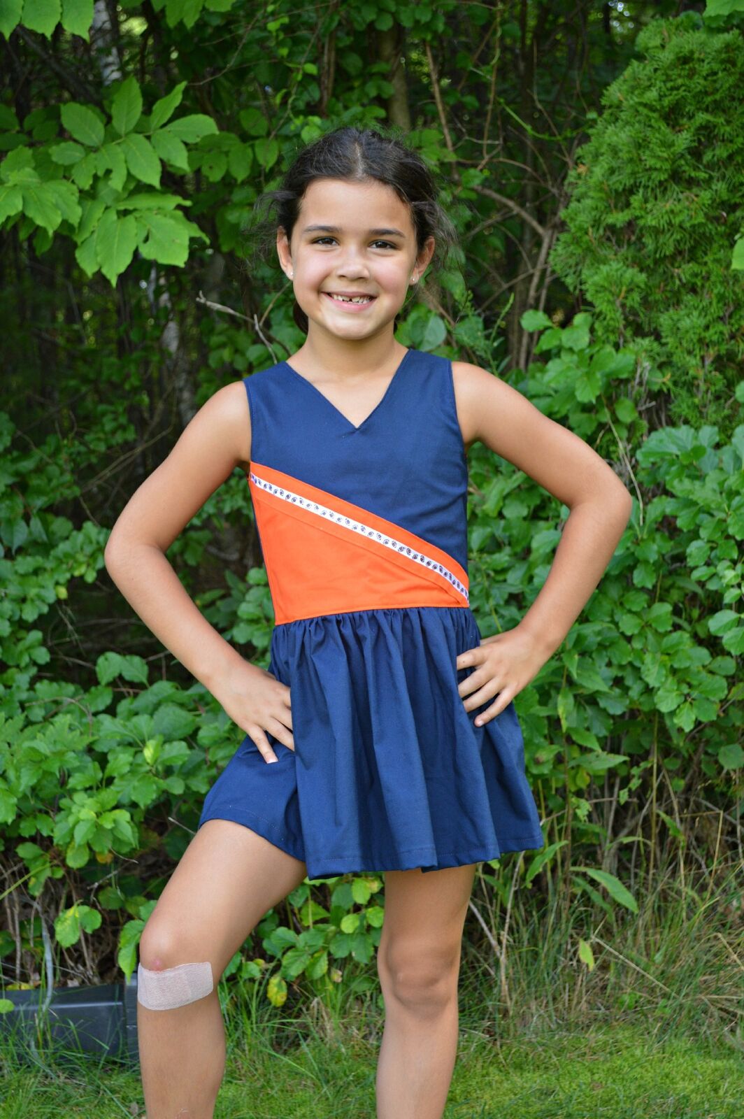 Jersey's Cheer Dress Sizes NB to 14 Kids PDF Pattern
