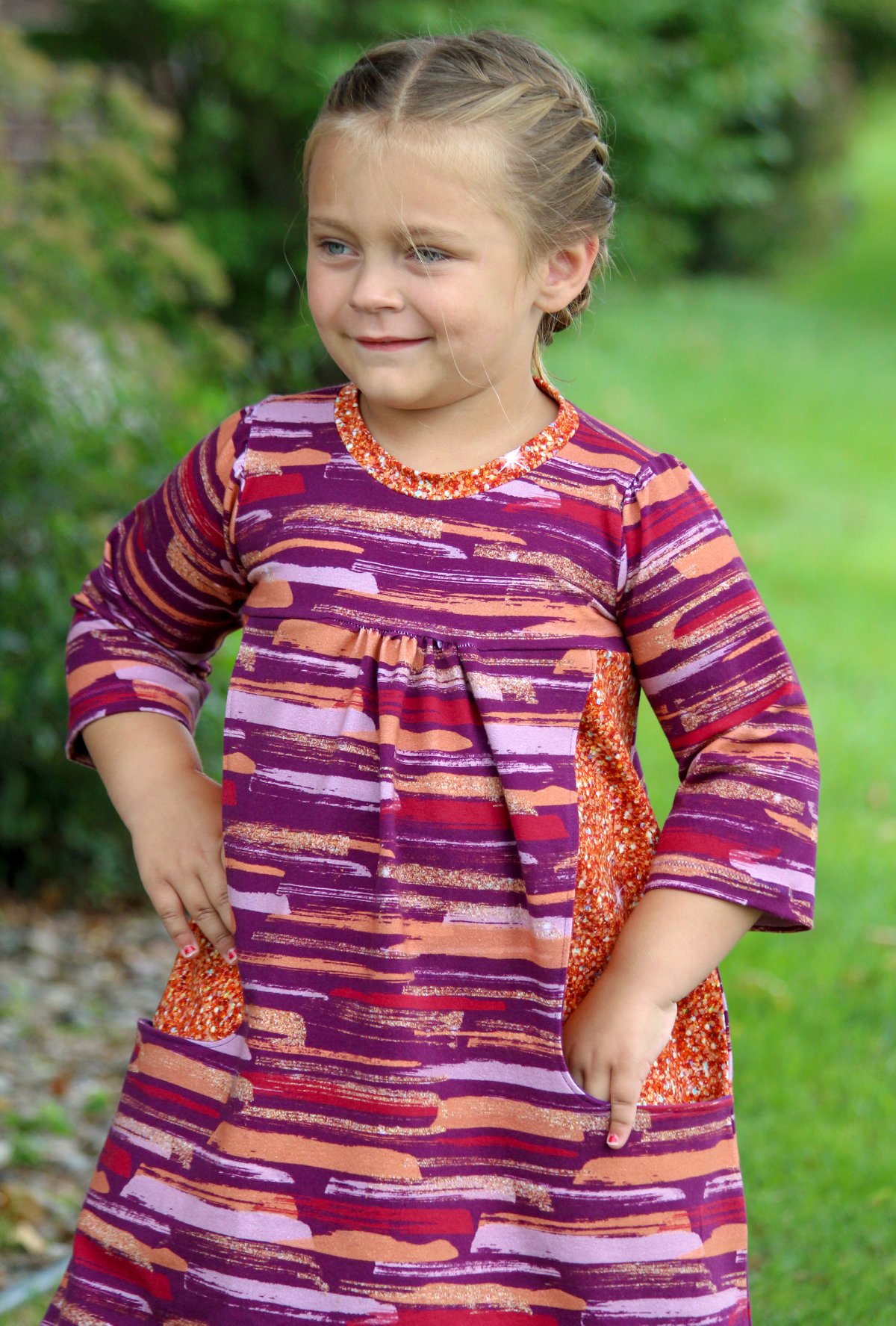 Paxlynn's Pocket Knit Dress Sizes NB to 14 Kids PDF Pattern