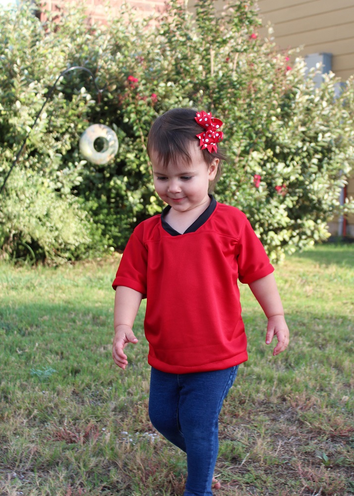 Jerry's Football Jersey Size NB to 14 Kids PDF Pattern