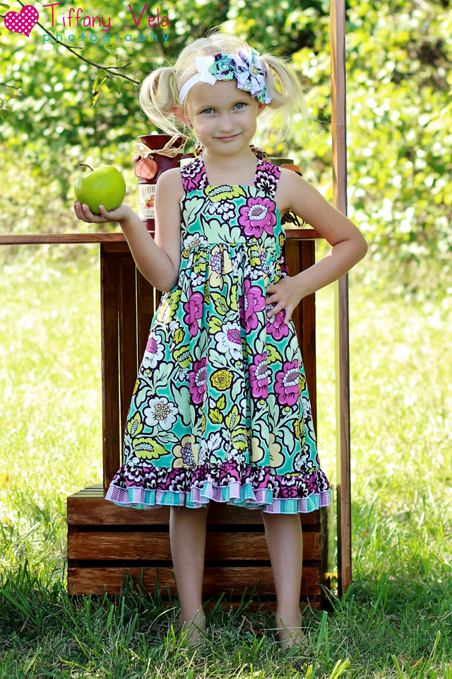 Sophia's Open Back Ruffled Dress Sizes NB to 8 Kids and Dolls PDF Sewing  Pattern