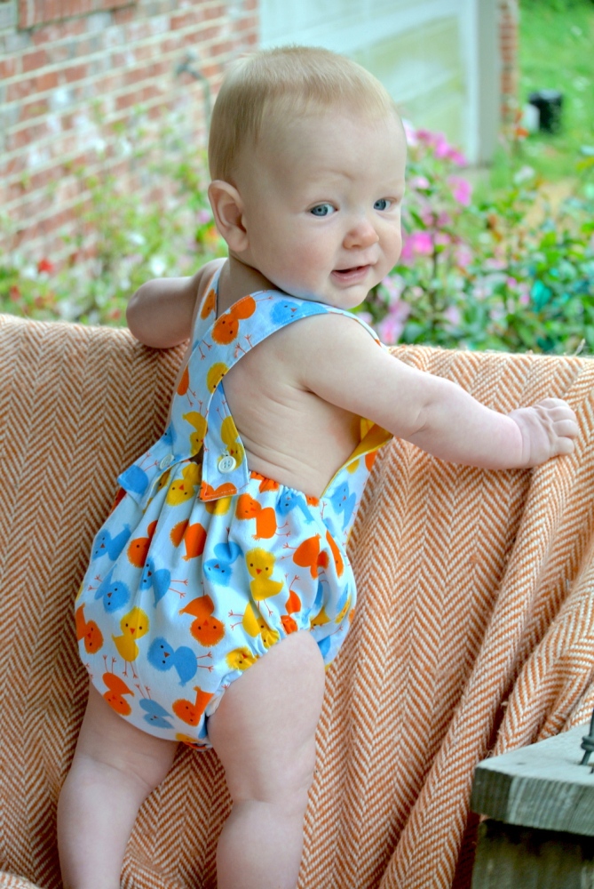 Sunshine Swim Romper Sewing Pattern