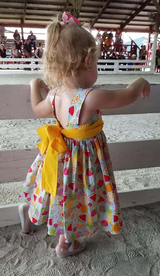 Michelle's Dress and Top Sizes NB to 14 Kids and Dolls PDF Sewing Pattern