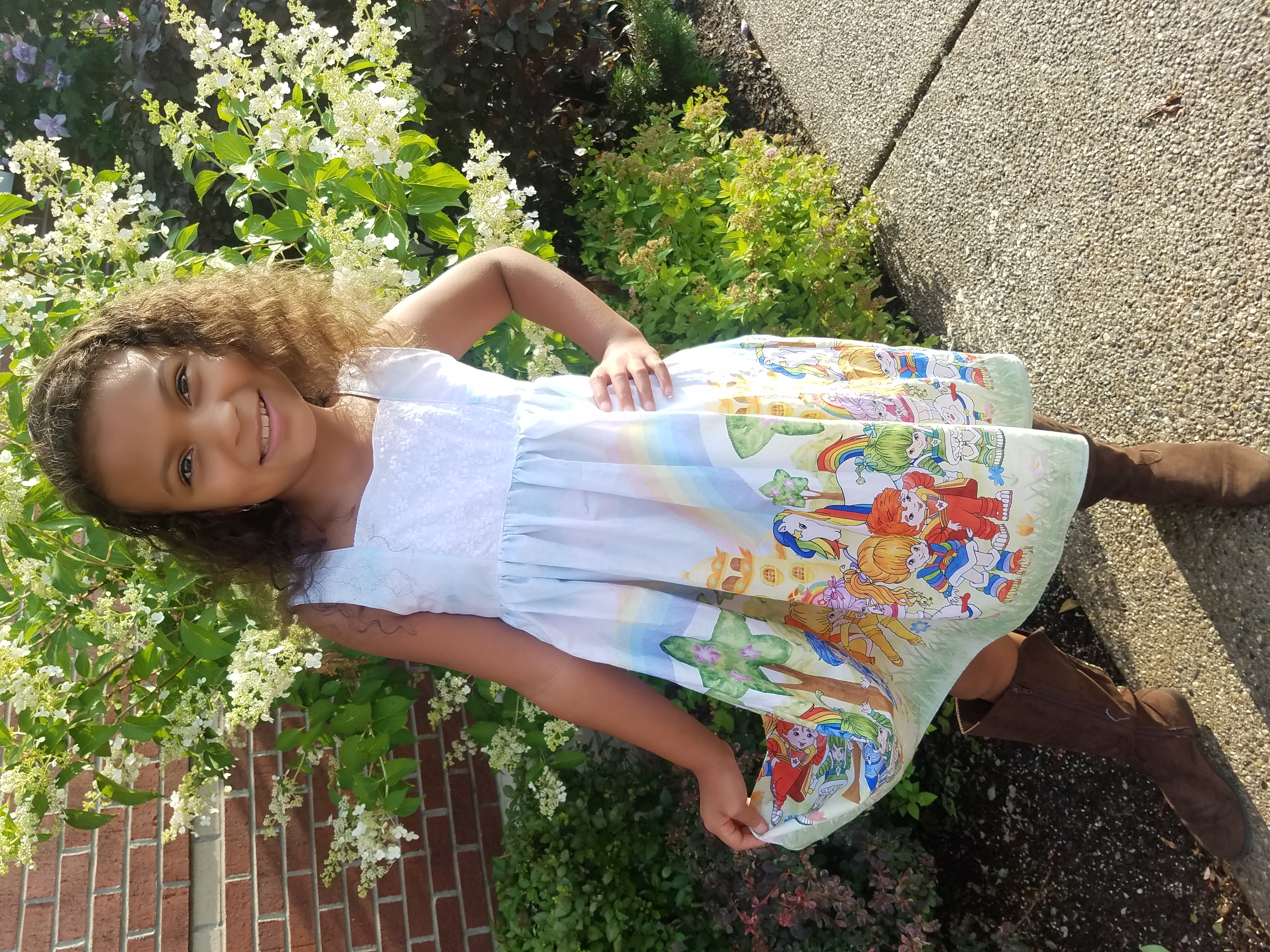 Michelle's Dress and Top Sizes NB to 14 Kids and Dolls PDF Sewing Pattern