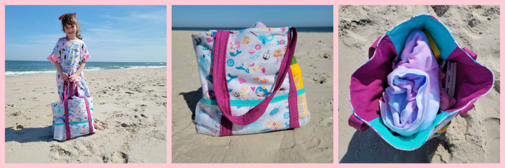 Nuria B Patterns California Beach Bag Pattern Tote