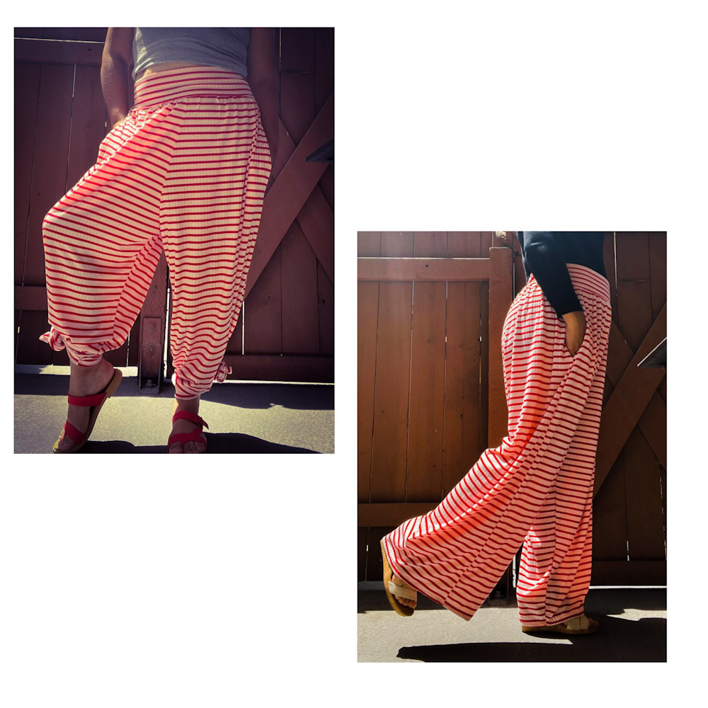 Stylish HAREM PANTS - DIY pattern to sew them - Sew Guide